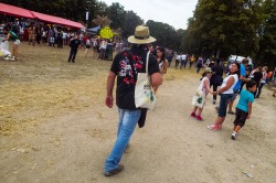 En famille à Rock en Seine