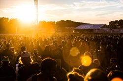 Coucher de soleil sur le Last Arena