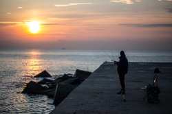 Pecheurs à Barceloneta