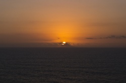 Lever de soleil sur le Pacifique