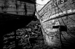 Bateaux abandonnés